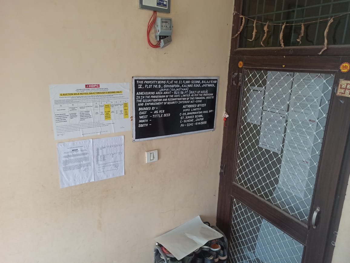 825 SQ. FT. Residential Apartment In JHOTWARA, KALWAR, NIWARU, BENAD ROAD , Jaipur